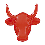 Magneet Rood Cow Parade