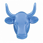 Magneet Blauw Cow Parade
