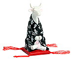 Cow Parade Meditating Cow (small)