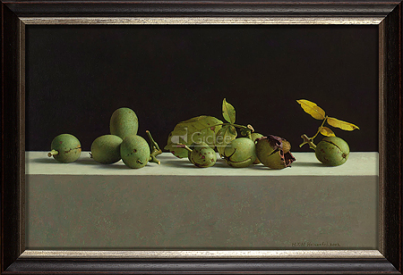 Walnoten in bolsters