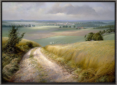 Zomerlandschap met Maasvallei