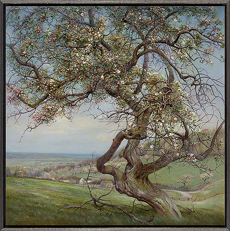 Bloeiende appelboom, Voerstreek