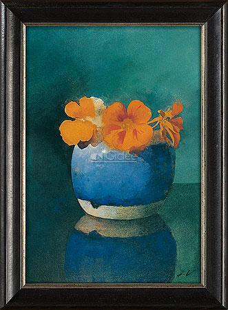 Gemberpot met oostindische kers