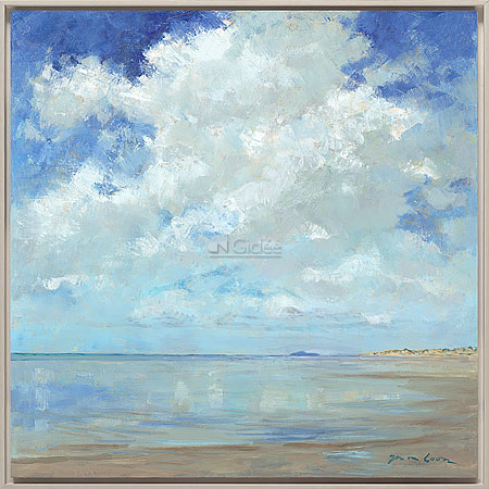 Zomers strand