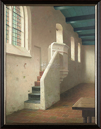 De 13e eeuwse stenen preekstoel i…