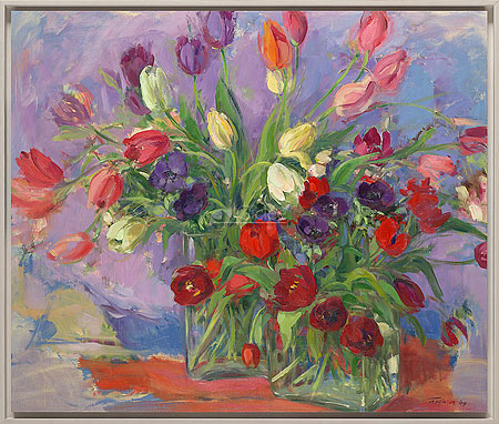 Tulpen en anemonen