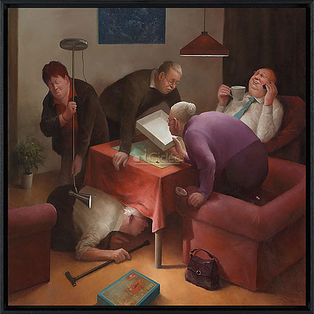 Onder moeders paraplu