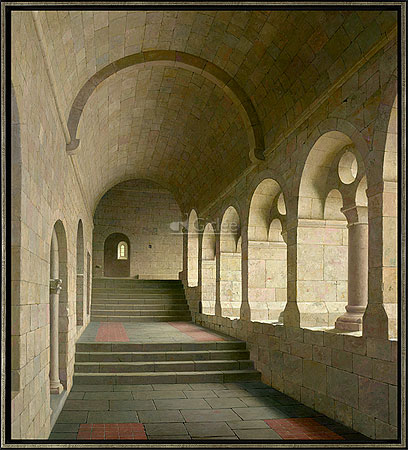 Convent passage Le Thoronet southern France