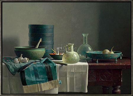 Romeins glas en Chinese rok op Sp…