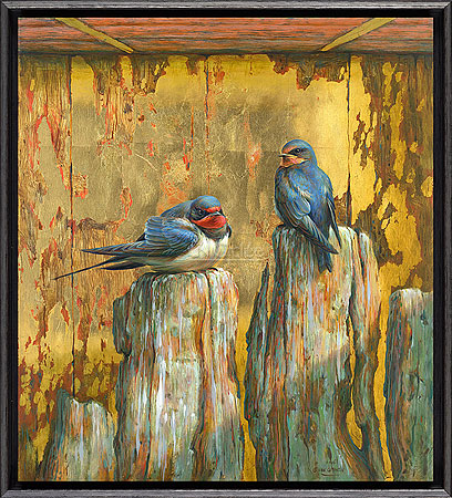 2 zwaluwen tegen goud