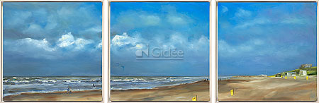 Strand Noord drieluik