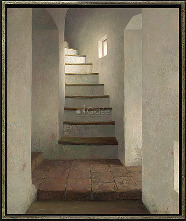 Muurtrap in Kasteel Ammersoyen