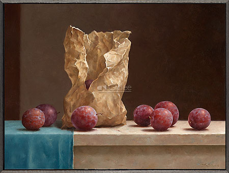 Bag with Plums