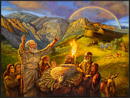 Het offer van Noach