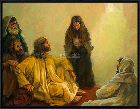 Jezus gezalfd door een zondares