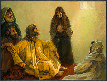Jezus gezalfd door een zondares