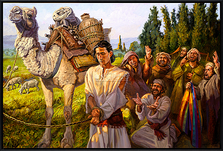 Joseph sold by his brothers