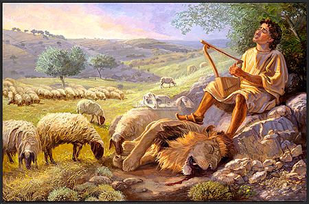 David als herder