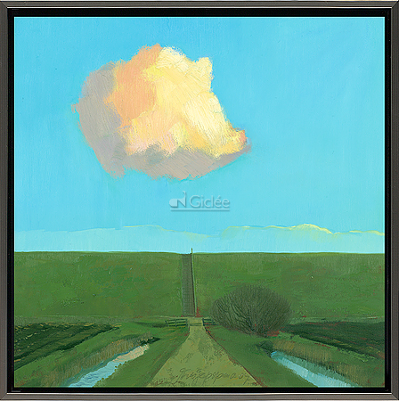 De wolk die boven de dijk versche&hellip;