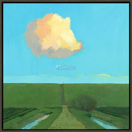 De wolk die boven de dijk versche&hellip;