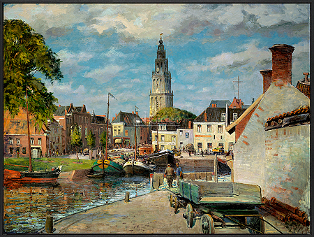 Gezicht op de stad met Martinitor&hellip;