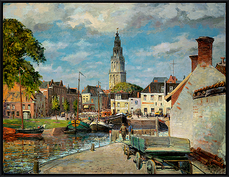 Gezicht op de stad met Martinitor&hellip;