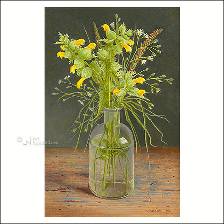 Still life with Greater Yellow-rattle