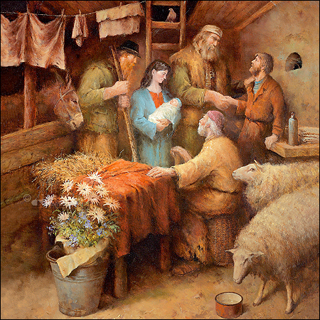 Het bezoek van de herders