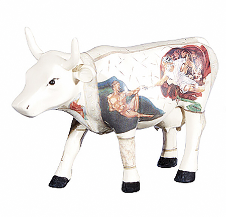 Italia Homage to Giovanni Antonio (small) Cow Parade