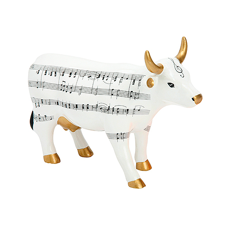 RC 080 Cow Parade Muu-sik (medium ceramic)