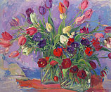 Tulips and anemones