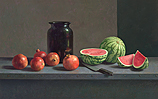 Watermeloen en granaatappels