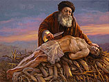 Abraham offert Izak