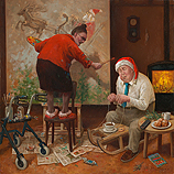 Ho, ho, ho... Wakker blijven!
