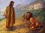 Jesus Heals a Man with a Demon