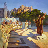 The apostle Paul on the Areopagus