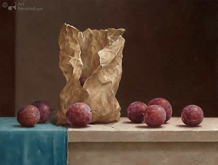 Bag with Plums