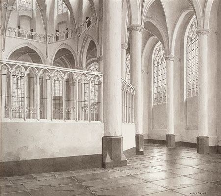 Kooromgang Grote kerk Harderwijk