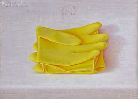Huishoudhandschoenen - geel