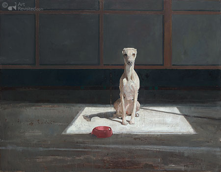 Hondje in daklicht 2