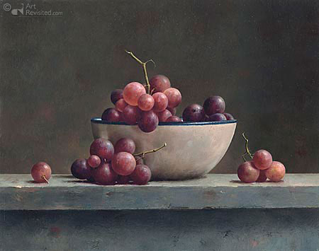 Grapes in bowl